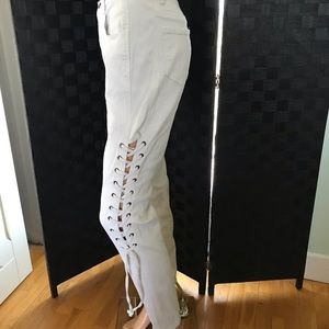 Zanaldi white skinny jeans